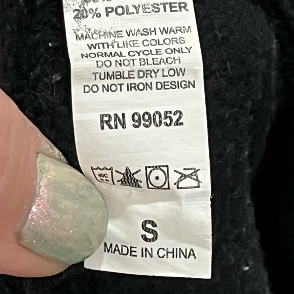 Classic Dot Santa Cruz Hoodie (small kids size) black - Picture 8 of 11